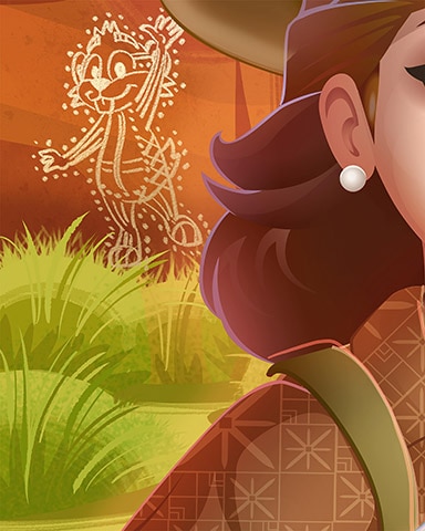 Word Whomp HD Australian Observation Badge