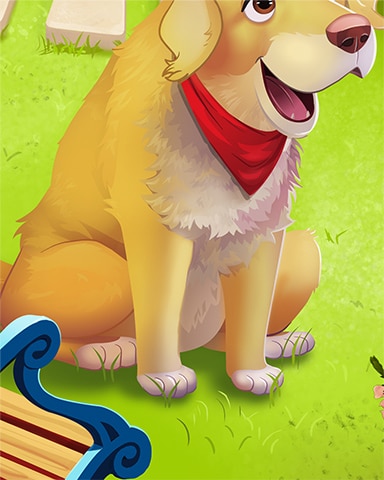 Dog Park Treasure Chase Event Badge