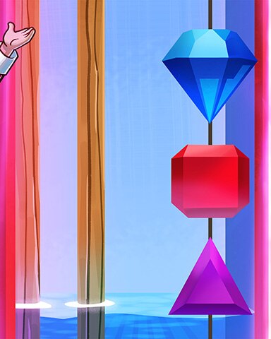 Bejeweled Stars Book Nook Badge