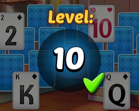 Solitaire Home Story Level 10 Badge