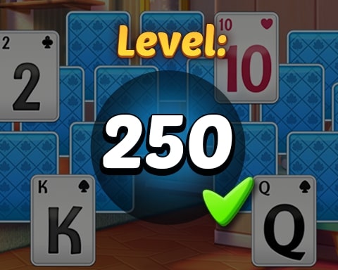 Solitaire Home Story Level 250 Badge