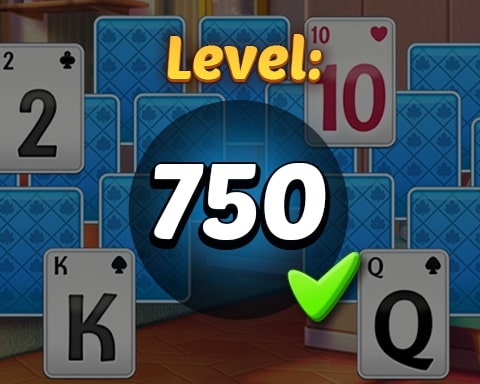 Solitaire Home Story Level 750 Badge