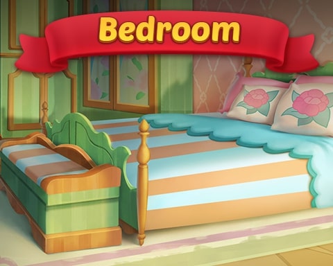 Solitaire Home Story Bedroom Badge