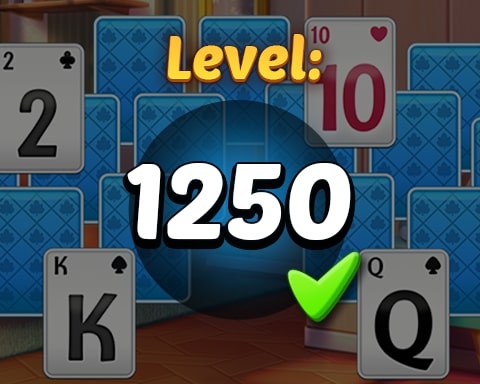 Solitaire Home Story Level 1250 Badge