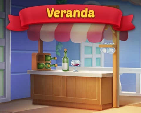 Veranda Badge - Solitaire Home Story