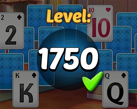 Solitaire Home Story Level 1750 Badge