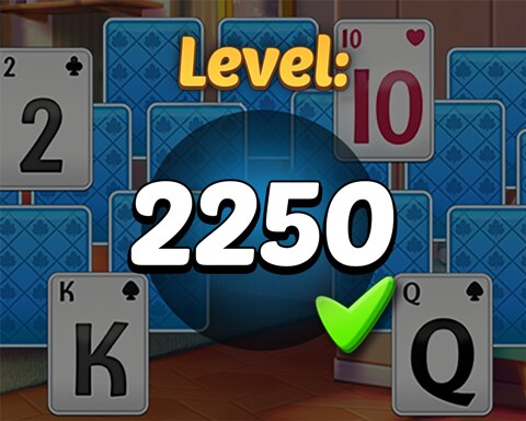 Solitaire Home Story Level 2250 Badge
