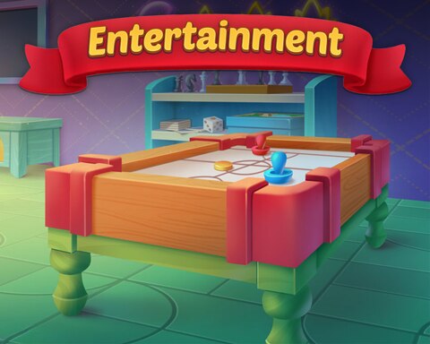 Solitaire Home Story Entertainment Room Badge