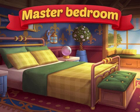 Solitaire Home Story Master Bedroom Badge