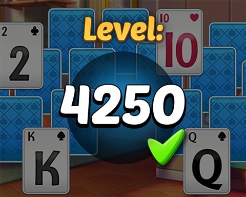 Solitaire Home Story Level 4250 Badge