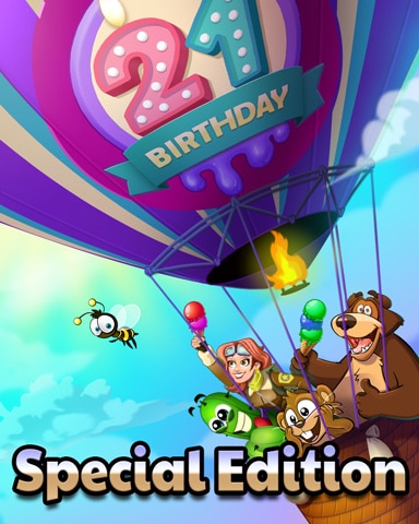 Pogo 21 Year Anniversary Badge