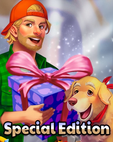 Gift with Dog Badge - Solitaire Home Story