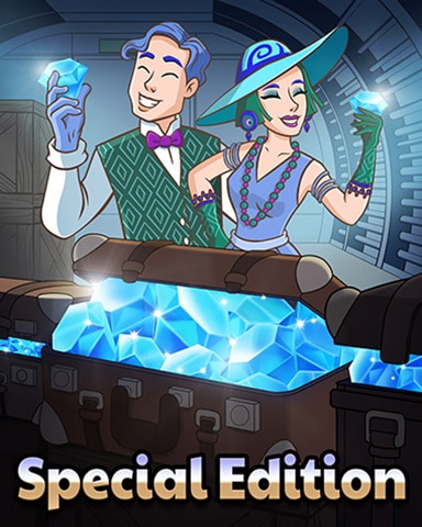 Diamond Suitcase Badge - World Class Solitaire HD
