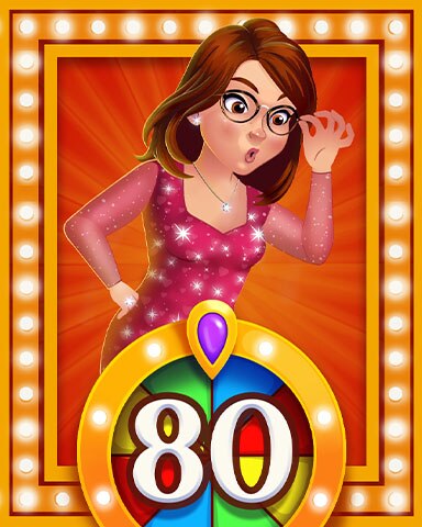 80 Spins Badge