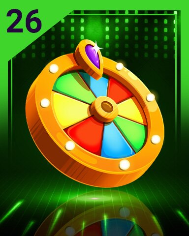 Yahtzee! Wild Lucky Spinner 26 Badge