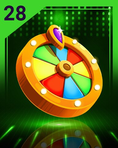 Phlinx II Lucky Spinner 28 Badge