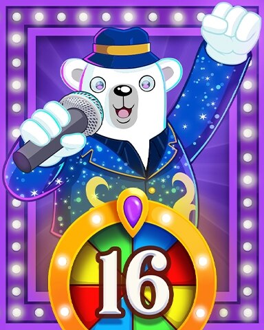 Lucky Spinner 16 Spins Badge