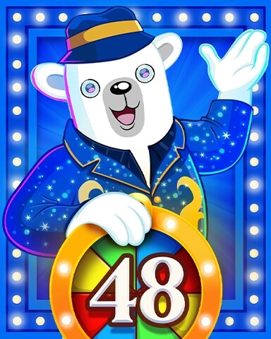 Lucky Spinner 48 Spins Badge