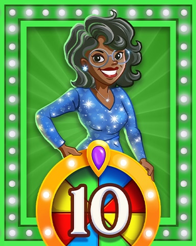 10 Spins Badge