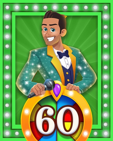 60 Spins Badge