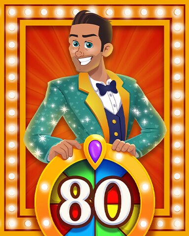 Pogo 80 Spins Badge
