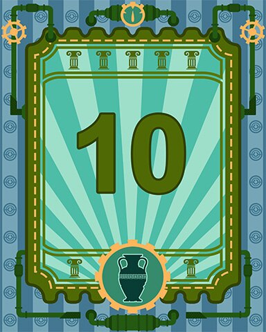 Solitaire Home Story Atlantis Found Badge 10