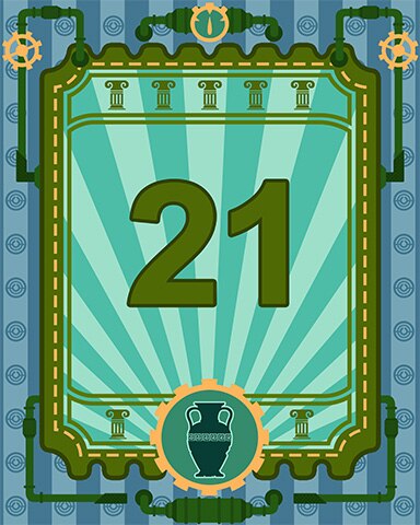 Pogo Daily Sudoku Atlantis Found Badge 21