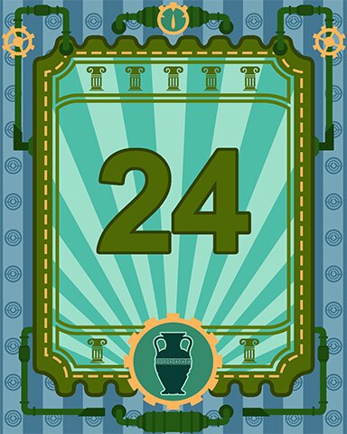 Garden Blast Atlantis Found Badge 24