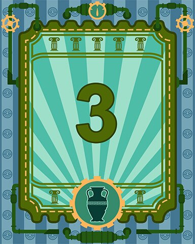 Mahjong Sanctuary Atlantis Found Badge 3