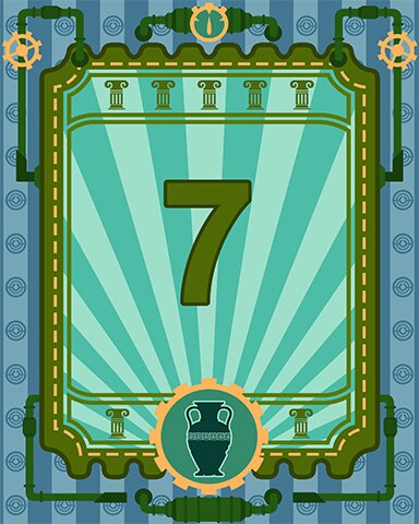 Lucky Cat Bingo Atlantis Found Badge 7