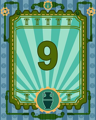 Lucky Cat Bingo Atlantis Found Badge 9