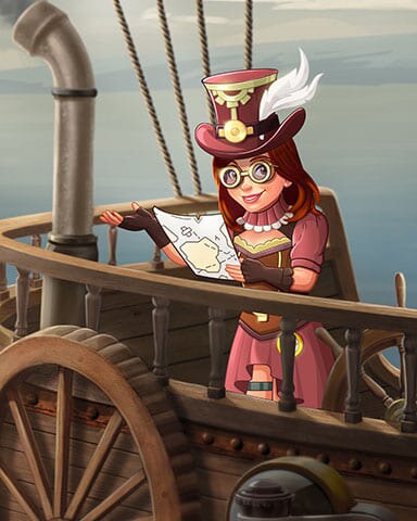 Atlas Alice Atlantis Found Badge