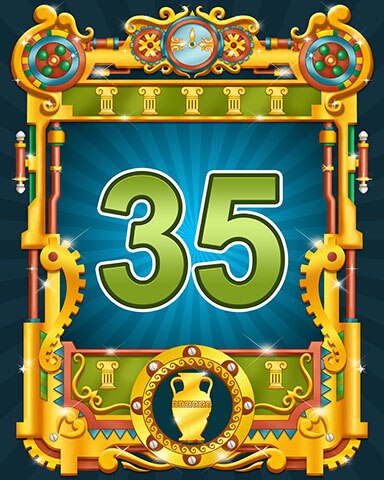 Tri-Peaks Solitaire HD Atlantis Found Badge 35
