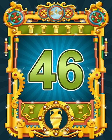 Mahjong Garden HD Atlantis Found Badge 46