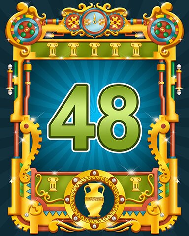 Mahjong Garden HD Atlantis Found Badge 48