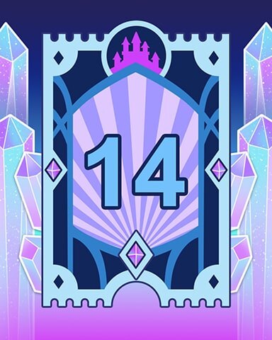 Crystal Palace Badge 14 - Jet Set Solitaire