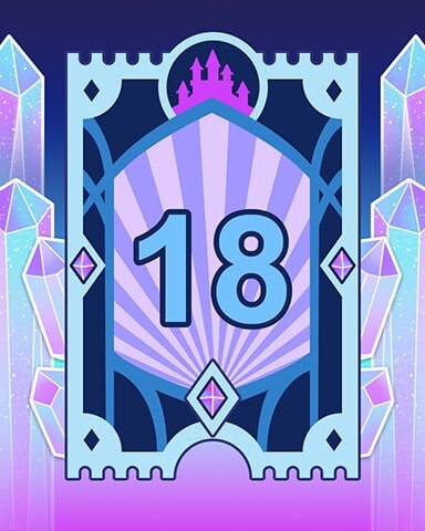 Crystal Palace Badge 18 - Mahjong Sanctuary