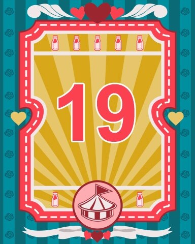 Date At The Fair Badge 19 - Garden Blast