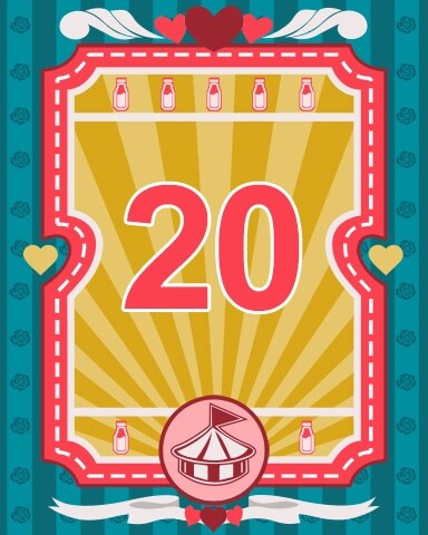 Date At The Fair Badge 20 - Garden Blast