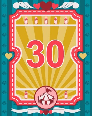 Date At The Fair Badge 30 - MONOPOLY Sudoku