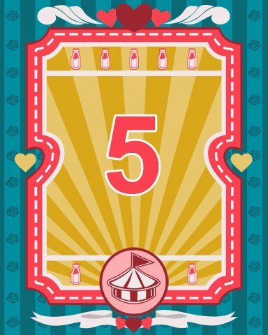 Date At The Fair Badge 5 - Tri-Peaks Solitaire HD