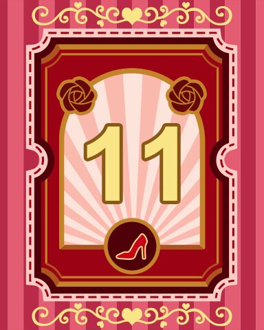 Lucky Cat Bingo Fairy Tale Ball Badge 11