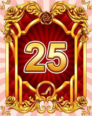 Tri-Peaks Solitaire HD Fairy Tale Ball Badge 25