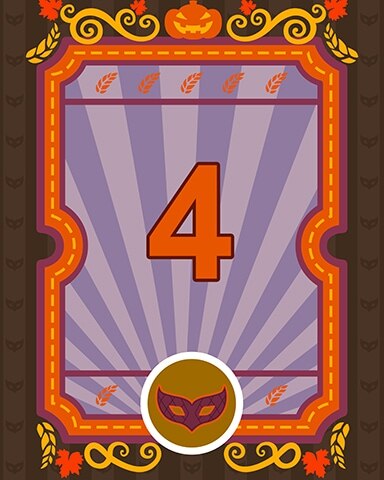 Card Scramble: Viola's Diner Costume Contest Badge 4