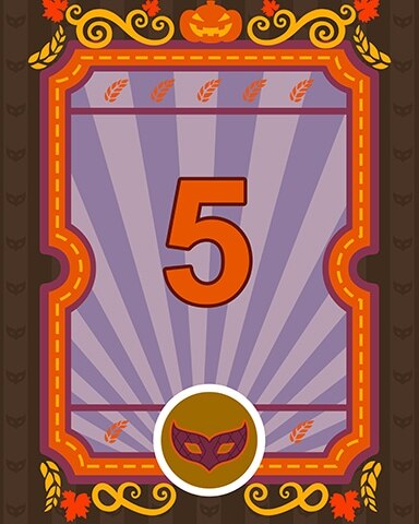 Card Scramble: Viola's Diner Costume Contest Badge 5
