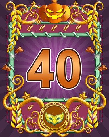 Pogo Addiction Solitaire HD Costume Contest Badge 40