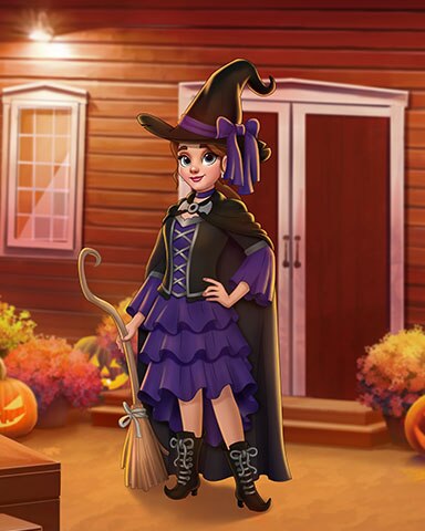 Witchy Witch Costume Contest Badge