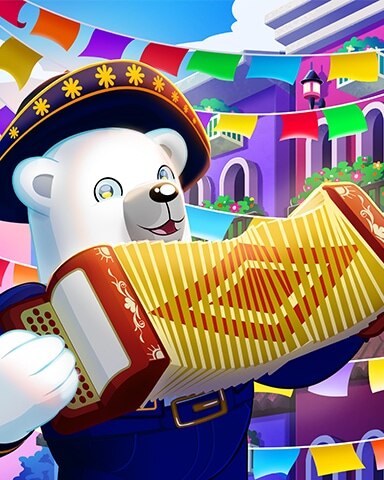 Bearnard on Accordion Mariachi Festival Badge