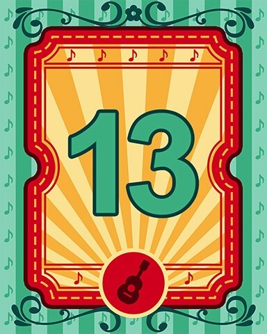 Snowbird Solitaire Mariachi Festival 13 Badge