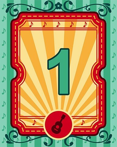 Tri-Peaks Solitaire HD Mariachi Festival 1 Badge